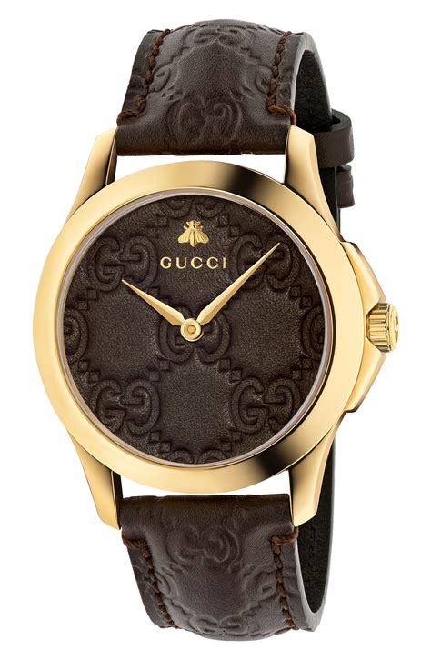 gucci leather watch bands